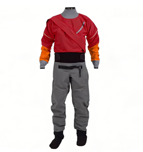 Combinaison étanche à fermeture éclair sur la poitrine pour kayak, 100 % imperméable, combinaison de course pour les aventures, la chasse, la pêche à la mouche - Product Image 1