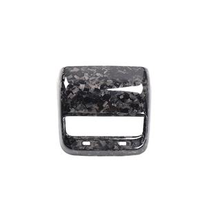 SEC GARNITURES INTÉRIEURES EN CARBONE FORGÉ CARBONE ARRIÈRE CLIMATISATION COUVERCLE DE VENTILATION POUR <span class=keywords><strong>TESLA</strong></span> MODÈLE <span class=keywords><strong>3</strong></span> MODÈLE Y - Product Image 1