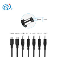 Adaptateur secteur AC/DC 9V 9.6V 12V 13V 18V 20V 24V 0.75A 1.2A 1.7A 2A 750mA 1000mA 1700mA 2500mA pour bande lumineuse LED