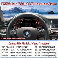 Pour BMW Série 1 2 3 4 F20 F30 F32 F36 2011-2017, tableau de bord numérique 12,3 pouces, écran LCD, compteur de vitesse, cockpit virtuel, panneau de tableau de bord