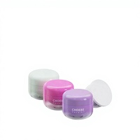 Pot cosmétique rechargeable Choebe 50g en plastique PET pour soins du visage, idéal pour les voyages, avec option de recharge