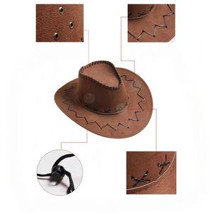 Sombrero Vaquero Unisex Personalizado con Ala Plana, Estilo Fedora, Gorra para Protección Solar al Aire Libre para Adultos y Niños, Diseño Mongol - Product Image 4