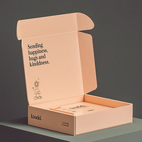Fabricant de boîtes d'expédition ondulées imprimées sur mesure en couleur Boîtes d'emballage en papier pour cosmétiques, chaussures, vêtements et vêtements