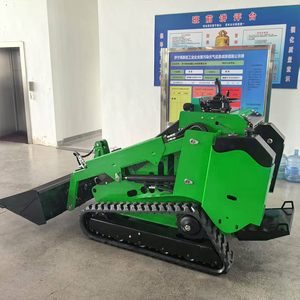 Vente chaude usine : Chargeuse compacte sur chenilles à essence, multifonctionnelle pour usage agricole, à vendre - Product Image 4