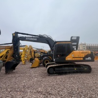 Excavadora Usada de Segunda Mano Hyundai HX220HD HX220 Original de Corea, Máquina Excavadora Hidráulica Pesada de 22 Toneladas en Venta
