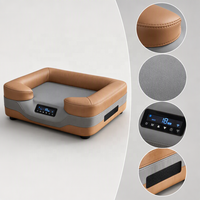 Canapé intelligent pour animaux de compagnie USMILEPET CE ROHS FCC avec circulation d'eau, refroidissement et chauffage, contrôle de la température, lit intelligent pour chien et chat