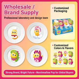 Yoloduck <span class=keywords><strong>Caramelle</strong></span> Marshmallow Certificato Halal 35g, Scatola Regalo di Lecca-lecca al Gusto Frutta - Product Image 4