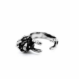 yunnique Animal Shape Stainless Steel <b>Open</b> <b>Ring</b> Unisex Jewelry Gift - Product Image 1