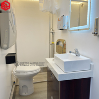 Toilettes mobiles de luxe et remorque de toilettes portables avec des équipements haut de gamme pour les rassemblements exclusifs