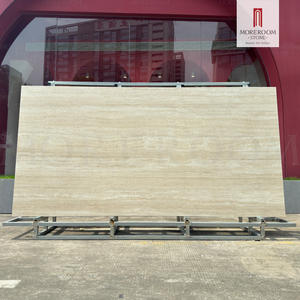 3200x1600mm finitura opaca travertino romano in marmo artificiale lastra di <span class=keywords><strong>pietra</strong></span> sinterizzata <span class=keywords><strong>per</strong></span> parete esterna e pavimento - Product Image 2