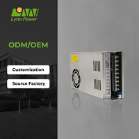 Alimentation électrique simple et mince AC-DC LYNN MSA-600S-36V 600W, garantie 5 ans, technologie PFC, efficacité 89%, refroidissement par ventilateur pour l'industrie