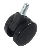 Roulettes de bureau, roulettes pour lit médical, roulettes verrouillables pour chaise de gaming, roulettes pour chaise de bureau, roulettes pour chaise de toilette, roulettes en PU de 50 mm (8 pouces)