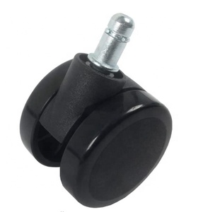 Roulettes de bureau, roulettes pour lit médical, roulettes verrouillables pour chaise de <span class=keywords><strong>gaming</strong></span>, roulettes pour chaise de bureau, roulettes pour chaise de toilette, roulettes en PU de 50 mm (8 pouces) - Product Image 2