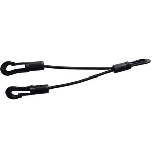Corde élastique en nylon de 5 mm, 12 m, avec 3 crochets pour le regroupement d'équipements de plein air, utilisation universelle - Product Image 4