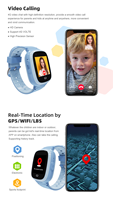 Reloj Inteligente para Niños LT30 4G GPS con Videollamada, Función SOS, Cámara, Batería de Gran Capacidad