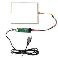 Sensor Táctil Resistivo de 5.7 Pulgadas, 132mm x 105mm, 4 Cables, Controlador USB, Suministro al por Mayor