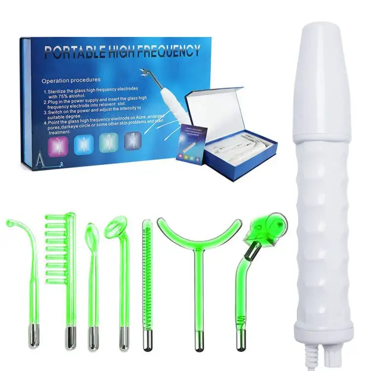Facial Skin Care Device Handheld High Frequency Therapy Wand