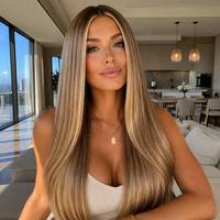 Perruque juive Slavic Raw à donneur unique, extra longue 30-40 pouces, Sheitel à dessus en soie, cheveux humains vierges non traités, fournisseur en gros