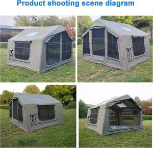 <span class=keywords><strong>Tente</strong></span> de camping <span class=keywords><strong>gonflable</strong></span> Aurora Green 600D, 8 personnes ㎡   <span class=keywords><strong>Tente</strong></span> de luxe pour l'extérieur pour 3 à 8 personnes - Product Image 4