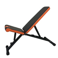 Banc de musculation pliable multifonction en acier, robuste, pour la musculation à domicile
