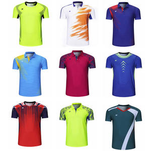 T-shirts d'entraînement sportifs personnalisés et économiques pour le <span class=keywords><strong>badminton</strong></span> et le tennis de table - Product Image 6