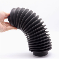 Rubber Tower Type Corrugated Dust Cover, Control Lever Dust protection Cover, Dust-proof and Water-proof
