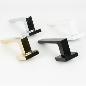 Nhà Máy Outlet Hợp kim kẽm <span class=keywords><strong>PVD</strong></span> vàng thiết kế đoạn cửa xử lý xử lý Cửa Khóa thiết lập cho căn hộ trong nhà - Product Image 3