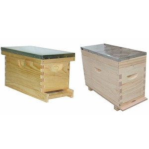Boîte de ruche en bois Nuc non assemblée à 5 cadres Boîte <span class=keywords><strong>d</strong></span>'accouplement Queen Bee - Product Image 4