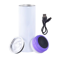Tumbler ramping berdinding ganda 20oz dari stainless steel 304 untuk sublimasi, dengan tutup geser dan kabel data
