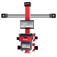 Mesin Pengukuran Kesejajaran Roda 3D AUTEC ATW-A60 Kamera 5MP Pengukuran Dinamis Layar Digital Ganda 220V 250W