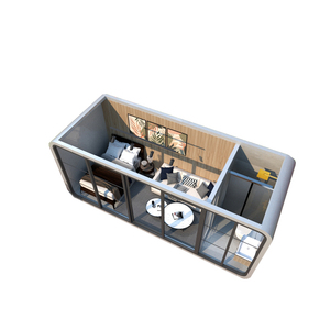 40 Ft Flat Pack Shipping Container Two Bedroom Prefab Container House