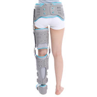 YR-631-1 Orthèses en nylon/polyester/rayonne durables, pliables et portables, certifiées CE, avec sangle de mollet, pour la physiothérapie hospitalière (vente en gros)