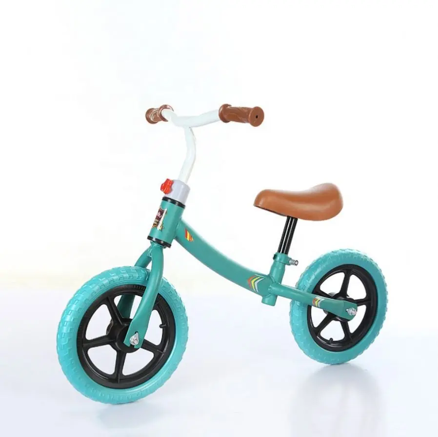 Bicicleta de equilibrio para niños, vástago de cabeza de bicicleta de equilibrio, minibike mg de 12 pulgadas, bicicleta sin pedal para niños, bicicleta de equilibrio para niños