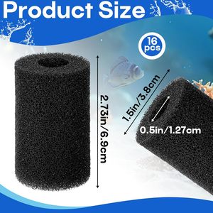 Esponja de Pre-Filtro, Esponja de Filtro para Acuario, Rollo de Espuma para Peceras Pequeñas, Camarones y Crías de Peces, Accesorios para Cubiertas de Peceras - Product Image 4