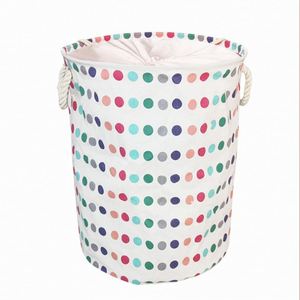 Panier de rangement pour linge sale <span class=keywords><strong>en</strong></span> <span class=keywords><strong>toile</strong></span> de coton écologique, blanc - Product Image 1