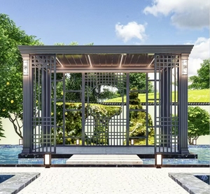 <span class=keywords><strong>Pergola</strong></span> motorisée à lames orientables avec ombrage réglable et design imperméable pour usage extérieur, <span class=keywords><strong>pergola</strong></span> électrique, gazebo, <span class=keywords><strong>pergola</strong></span> - Product Image 3