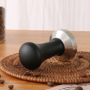 Espresso Tamper <span class=keywords><strong>Barista</strong></span> Tool Coffee Press Coffee Grounds Tamper Coffee Brewing Tool Tamping Mango antideslizante consistente - Product Image 2