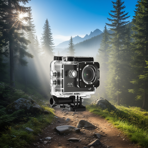 Cámara de Acción Myrva 4K con Pantalla de 2.0'', Wi-Fi, Resistente al Agua hasta 30 Metros, Cámara Deportiva - Product Image 2