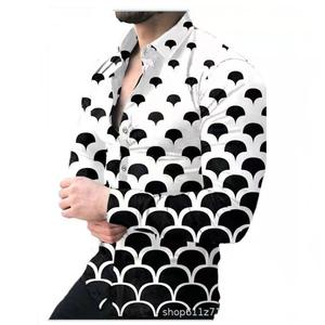 Çentik-üst tam kollu gömlek erkekler için işlemeli baskılı gömlek erkekler için <span class=keywords><strong>Pro</strong></span> kulübü düğün balo gömlek erkekler için - Product Image 1