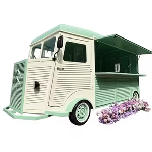 Chariot de restauration rapide mobile à succès, camion de nourriture vintage à vendre - Product Image 1