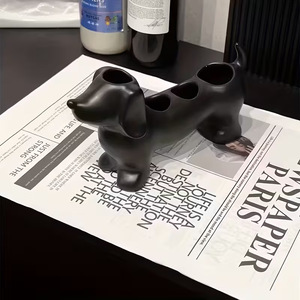 Soporte de plástico impreso en 3D para cepillos de dientes de cachorro, estante de almacenamiento para lavabo con cepillos de dientes, pasta dental y brochas de maquillaje - Product Image 6