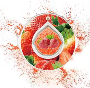 Ensemble de 7 pièces de dosettes de saveurs parfumées bouteille de boisson personnalisée dosettes de parfum de fruits bouteille d'eau en verre avec anneaux de goût uniques - Product Image 1