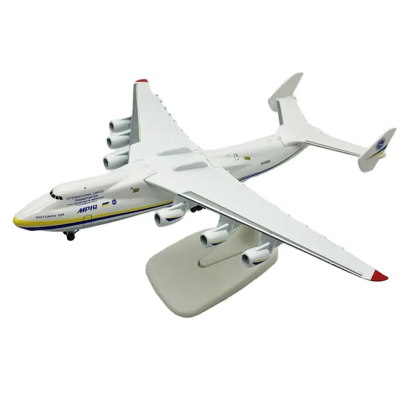1:400 20cm Antonov 225 modello di aereo Diecast modello di aereo da collezione