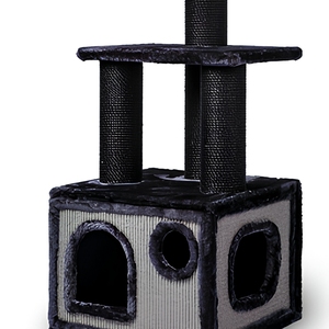 Stilvolle Katze Scratching Post Play Tower <span class=keywords><strong>Katzen</strong></span> Kletter baum Bäume Cat Barsch für den Sommer - Product Image 2