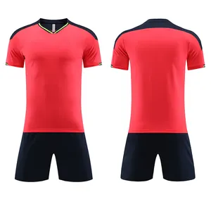 Training Sets Soccer Uniform Football Jerseys Youth Sports Shirt Referee Uniform Plain T Shirts Unisex Personalized