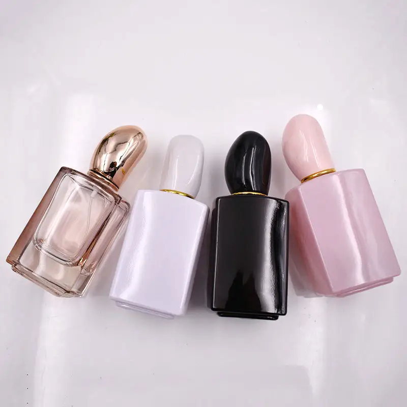 Botellas de cristal vacías para perfume, botellas de cristal personalizadas, OEM/ODM, venta al por mayor, 50ml