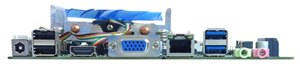 Placa base Lga 1150, placa base Micro Atx de, Mini CPU Core I7 HD VGA LVDS para uso industrial - Product Image 2
