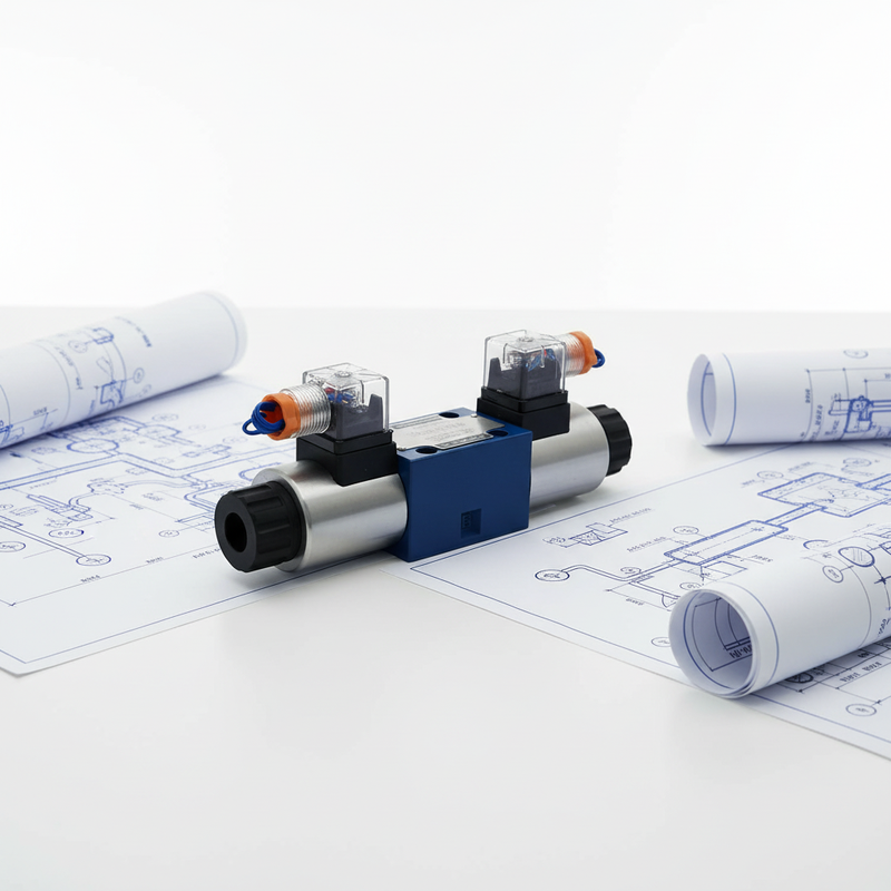 Hydraulic Pressure Flow Control Valve Adjustable