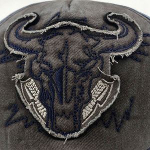 Casquettes de sport en toile à 6 panneaux unisexe, avec logo personnalisé en relief, effet vieilli, style baseball et 'Dad Cap', en tissu courant - Product Image 6