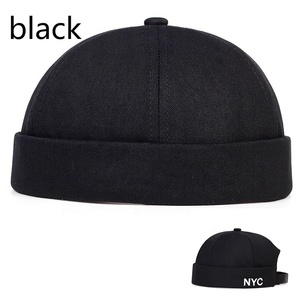 Casquette Docker sans visière blanche à 6 panneaux pour femme, motif pois et léopard, personnalisable avec logo, style sportif en dobby, casquette sans visière pour propriétaire <span class=keywords><strong>de</strong></span> maison - Product Image 6